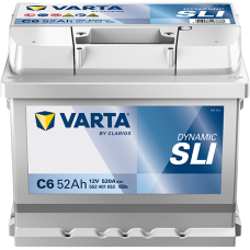Varta Silver Dynamic 12V 52Ah 520A 552 401 052