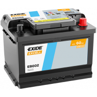 Exide Excell 12V 60Ah 540A EB602