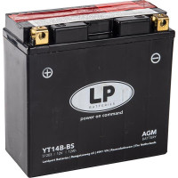 LP AGM YT14B-BS 12V 12Ah 190A