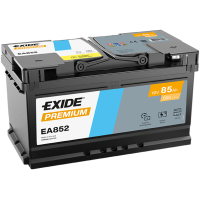 Exide Premium 12V 85Ah 800A EA852 Exide Premium 12V 85Ah 800A EA852