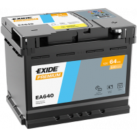 Exide Premium 12V 64Ah 640A EA640