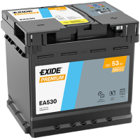 Exide Premium 12V 53Ah 540A EA530
